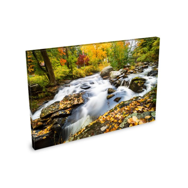 Mill Park Falls - Adirondack Print - 1.5" Canvas Wrap