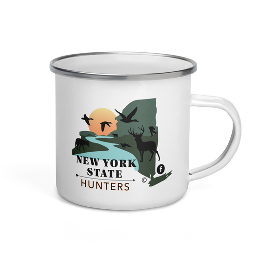 New York State Hunters Enamel Mug