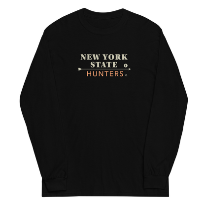 New York State Hunters Men’s Long Sleeve T-shirt - Design 3