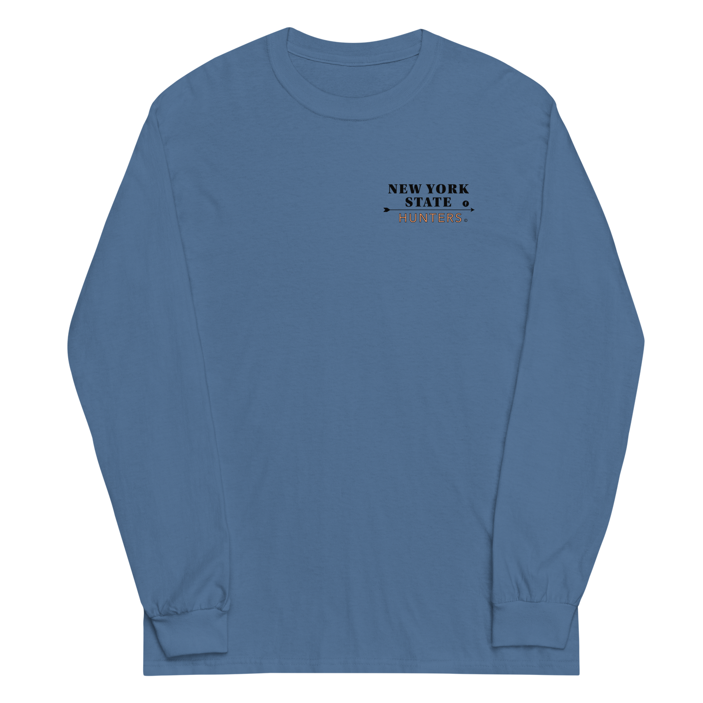 New York State Hunters Men’s Long Sleeve T-shirt (double-sided)