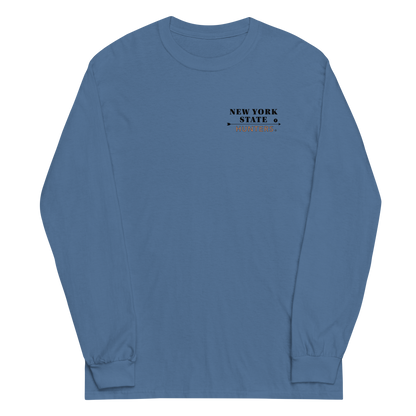 New York State Hunters Men’s Long Sleeve T-shirt - Design 1