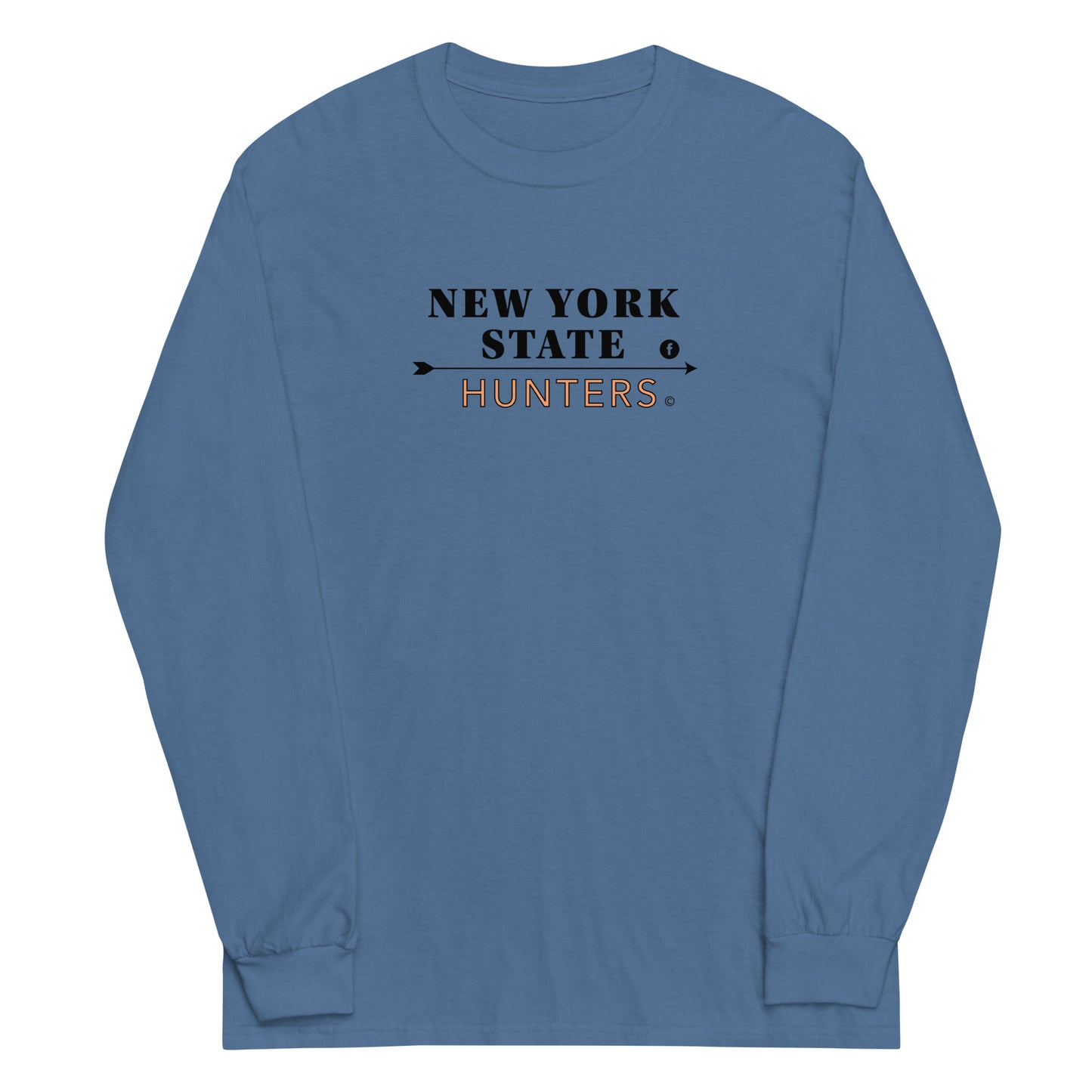 New York State Hunters Men’s Long Sleeve T-shirt - Design 3