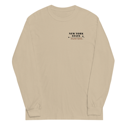 New York State Hunters Men’s Long Sleeve T-shirt - Design 1