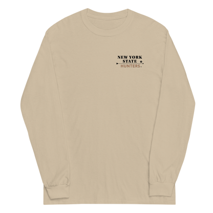 New York State Hunters Men’s Long Sleeve T-shirt (double-sided)