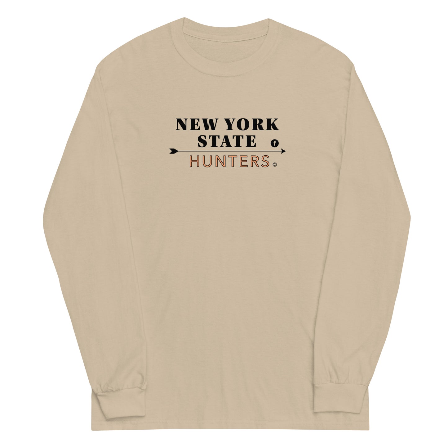 New York State Hunters Men’s Long Sleeve T-shirt - Design 3