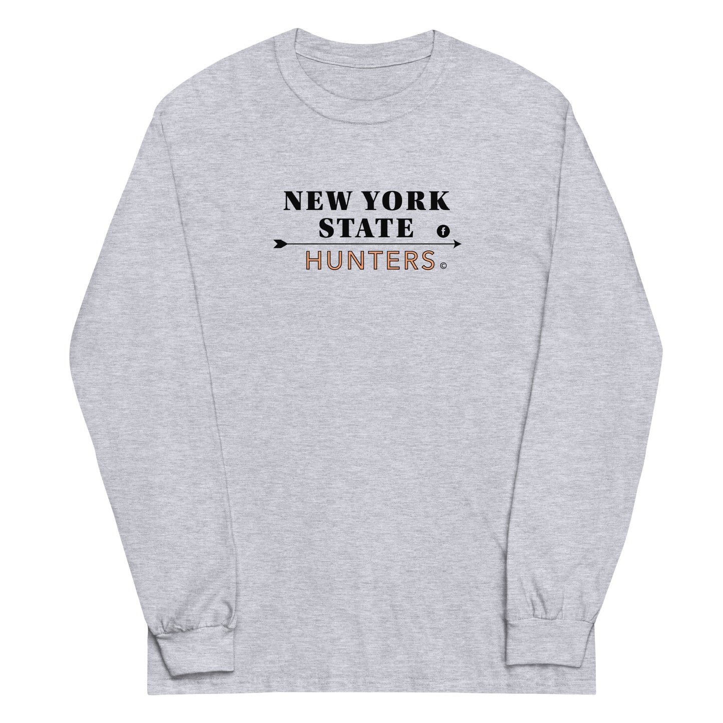 New York State Hunters Men’s Long Sleeve T-shirt - Design 3