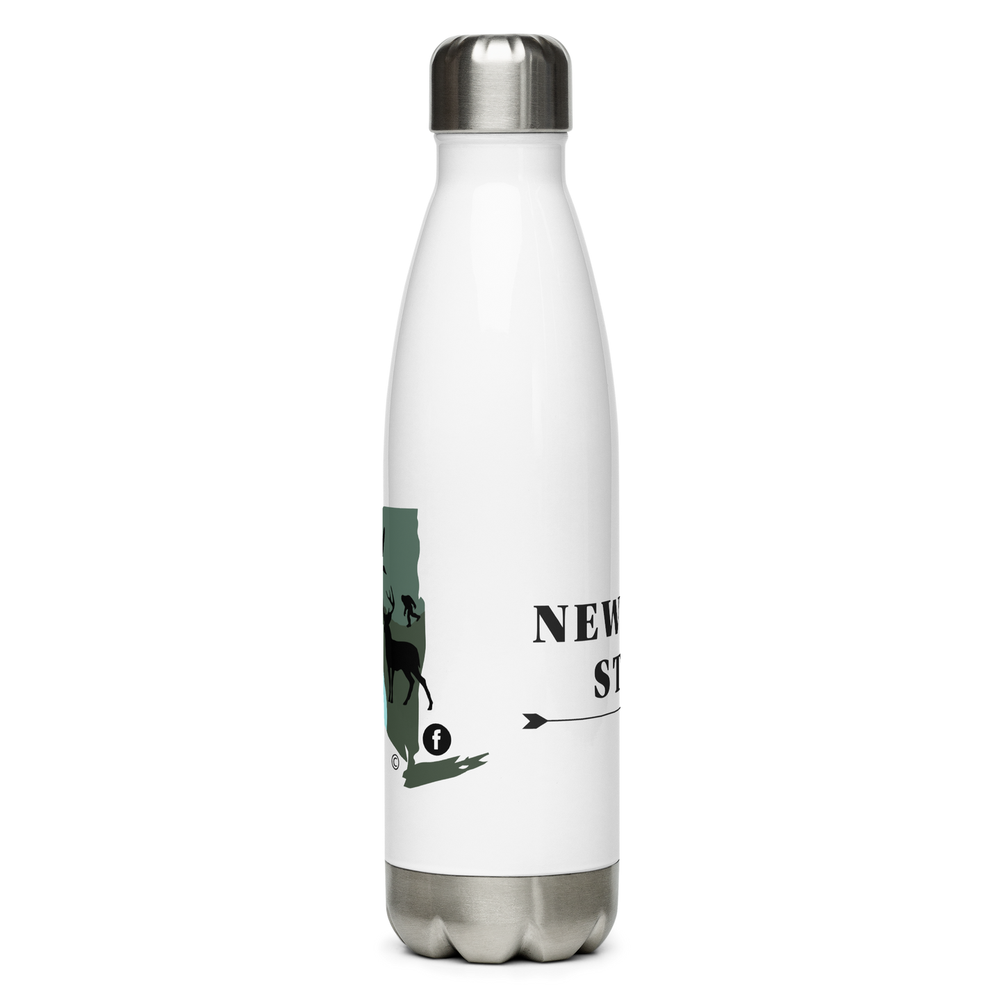 New York State Hunters Stainless Steel Water Bottle