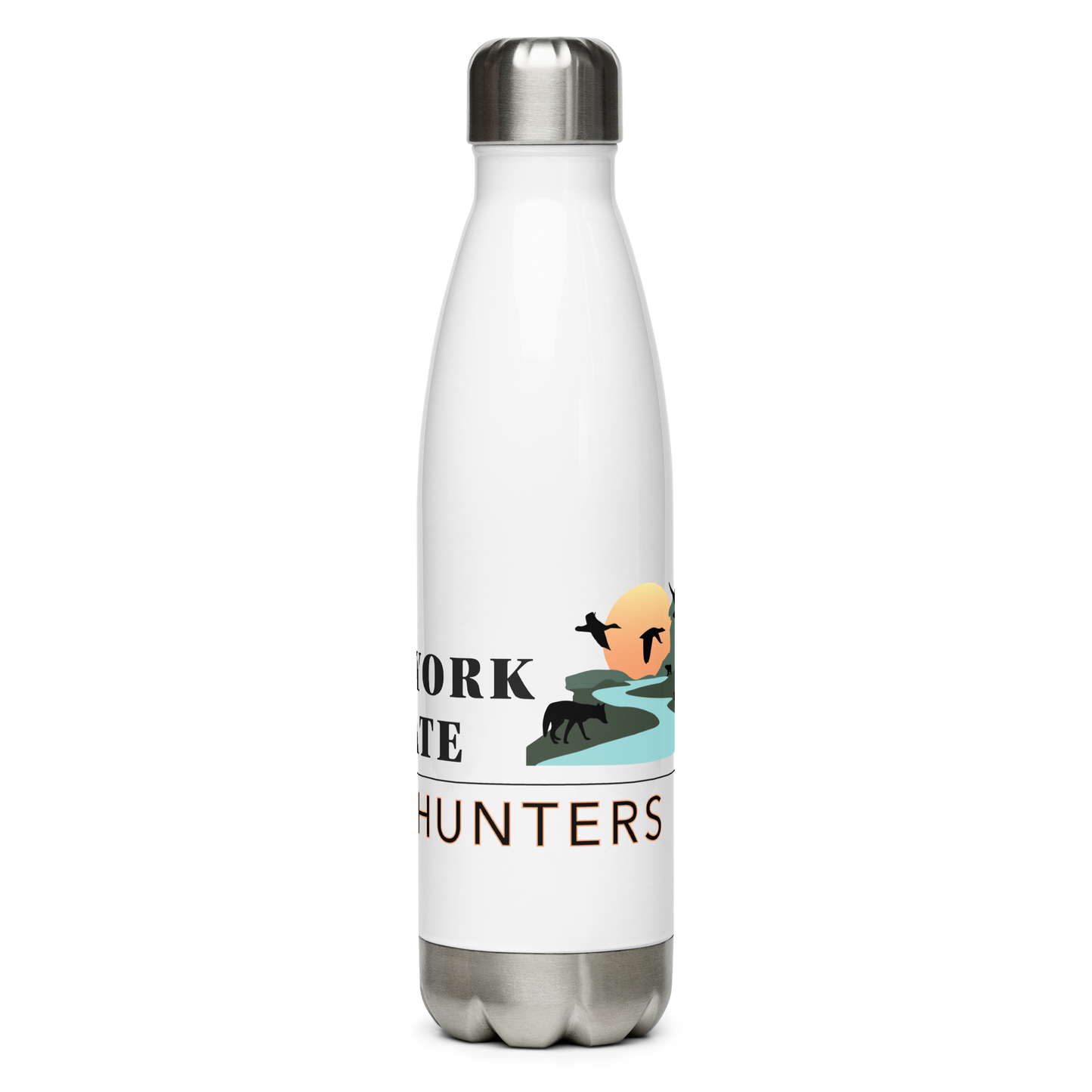 New York State Hunters Stainless Steel Water Bottle