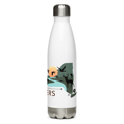 New York State Hunters Stainless Steel Water Bottle