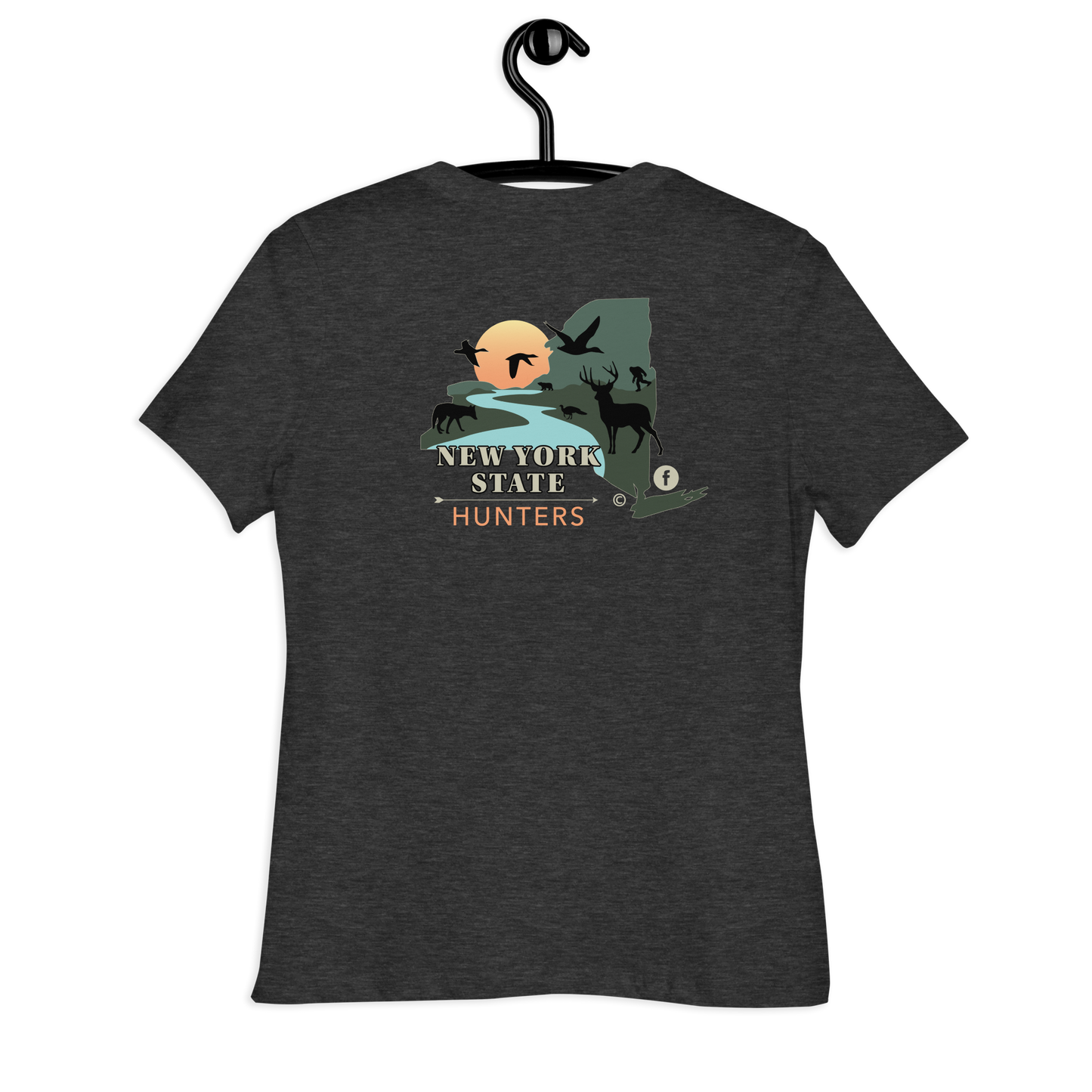 New York State Hunters Women's Relaxed Double-Sided T-shirt - Design 1