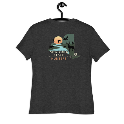 New York State Hunters Women's Relaxed Double-Sided T-shirt - Design 1