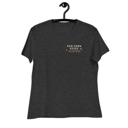 New York State Hunters Women's Relaxed Double-Sided T-shirt - Design 1